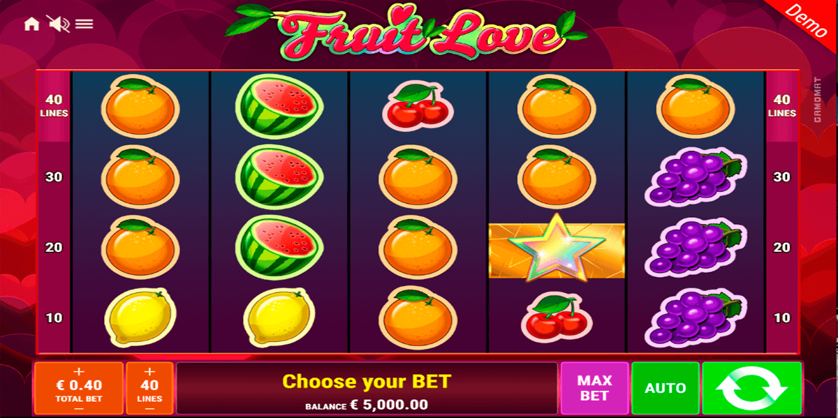 fruit love gamomat casino slots 