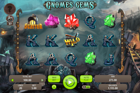 Gnomes Gems Booongo Casino Slots 