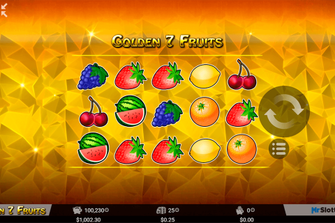 Golden 7 Fruits Mrslotty Casino Slots 