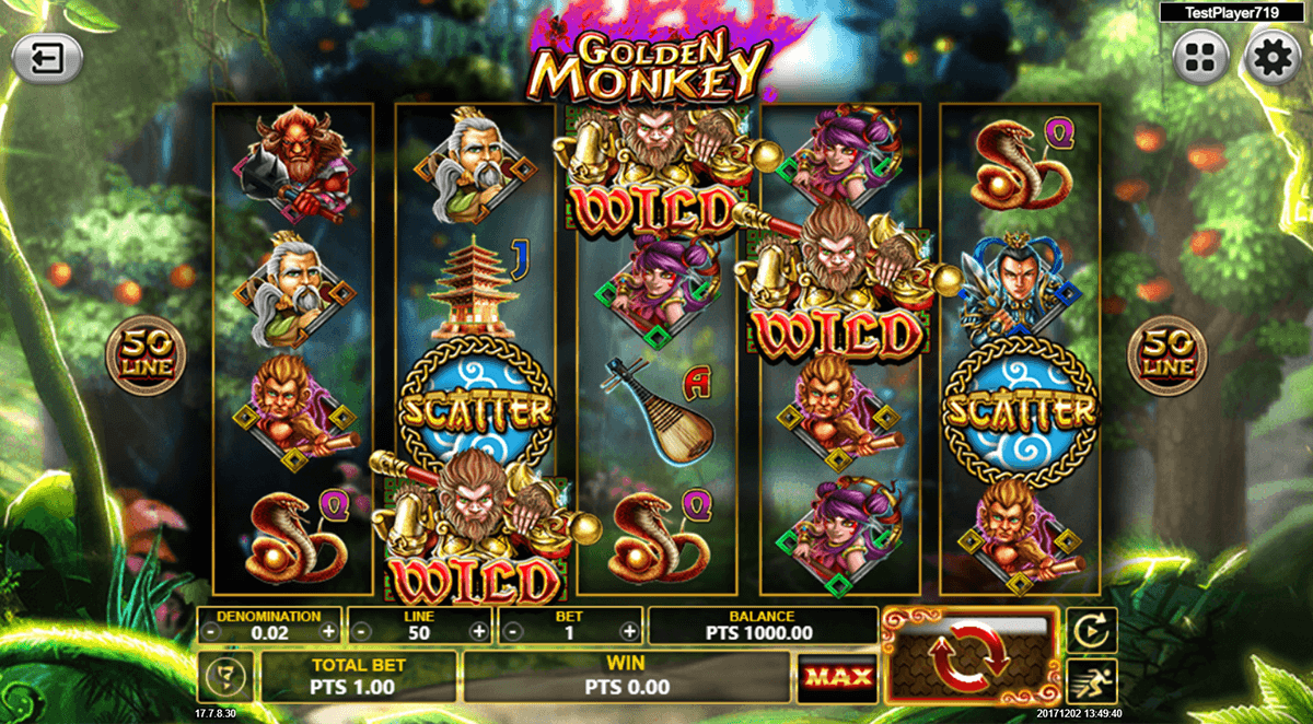 golden monkey spadegaming casino slots 