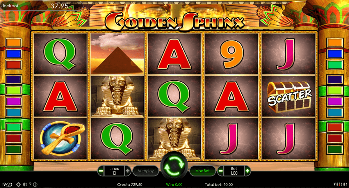 golden sphinx wazdan casino slots 
