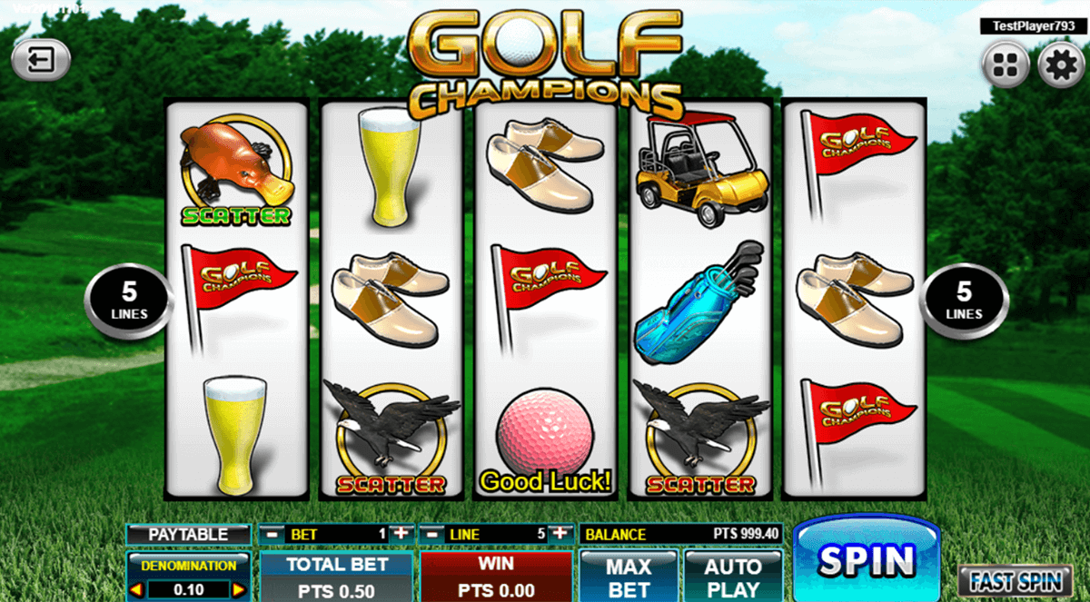 golf champion spadegaming casino slots 