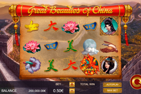 Great Beauties Of China Ganapati Casino Slots 