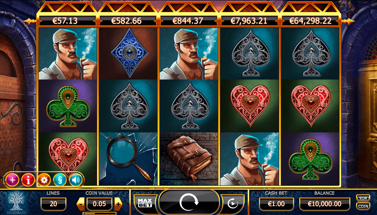 holmes and the stolen stones casino slots 