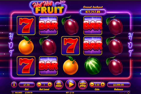 Hot Hot Fruit Habanero Casino Slots 