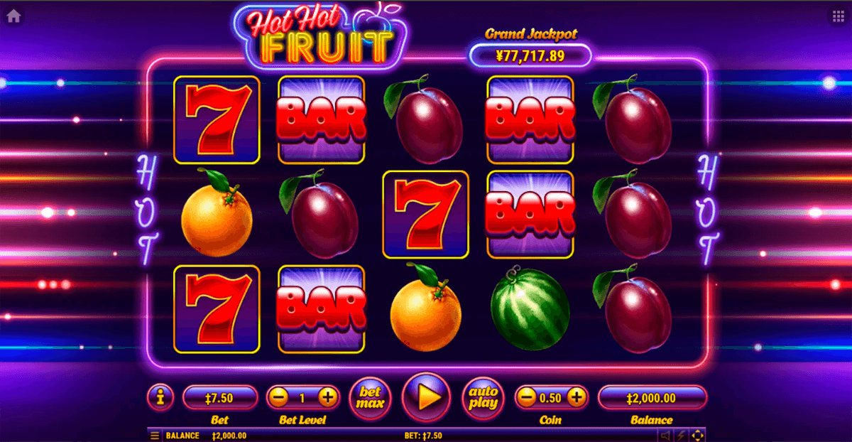 hot hot fruit habanero casino slots 
