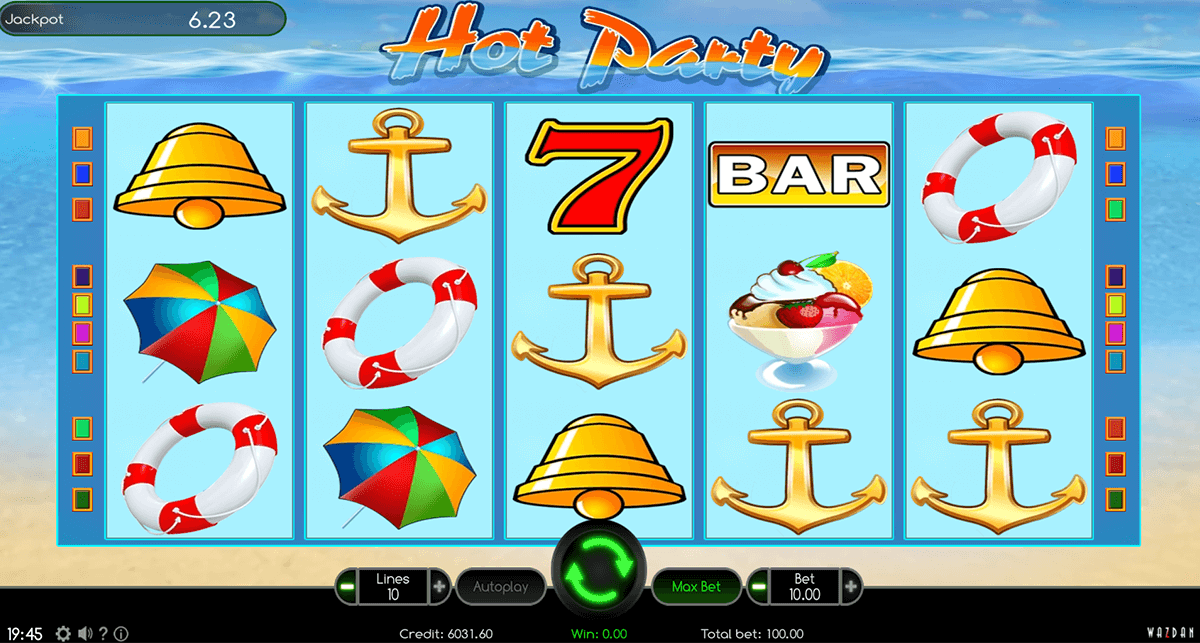 hot party wazdan casino slots 