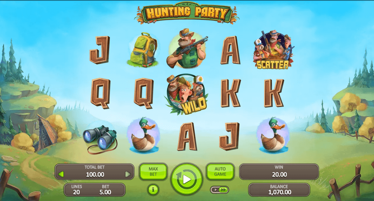 hunting party booongo casino slots 