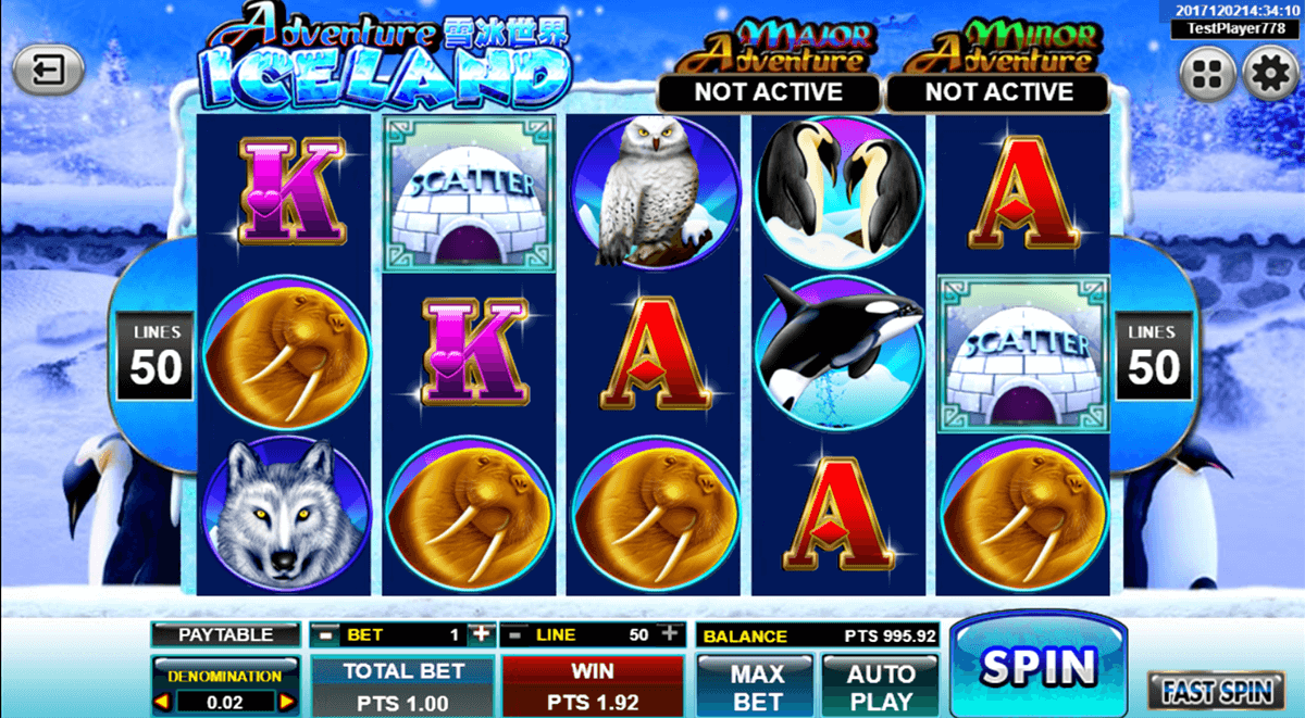 iceland spadegaming casino slots 