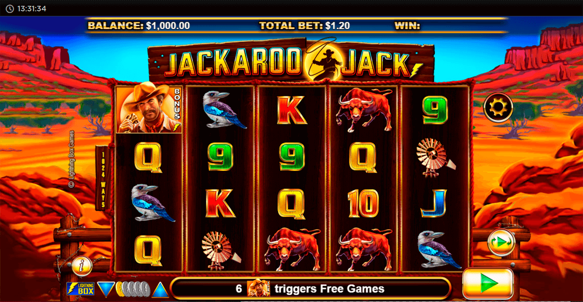jackaroo jack lightning box casino slots 