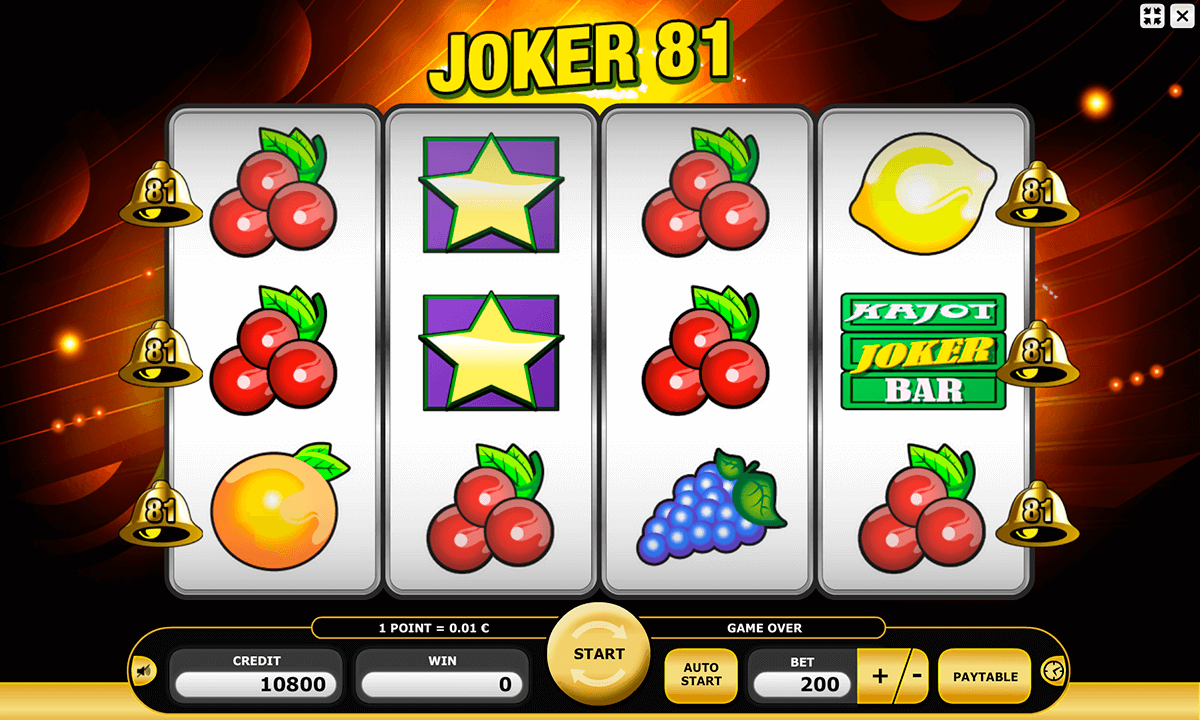 joker 81 kajot casino slots 