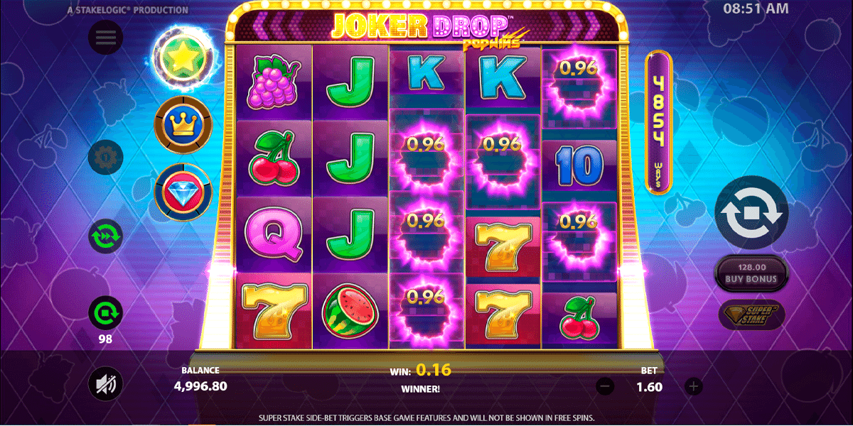 joker drop stake logic casino slots 