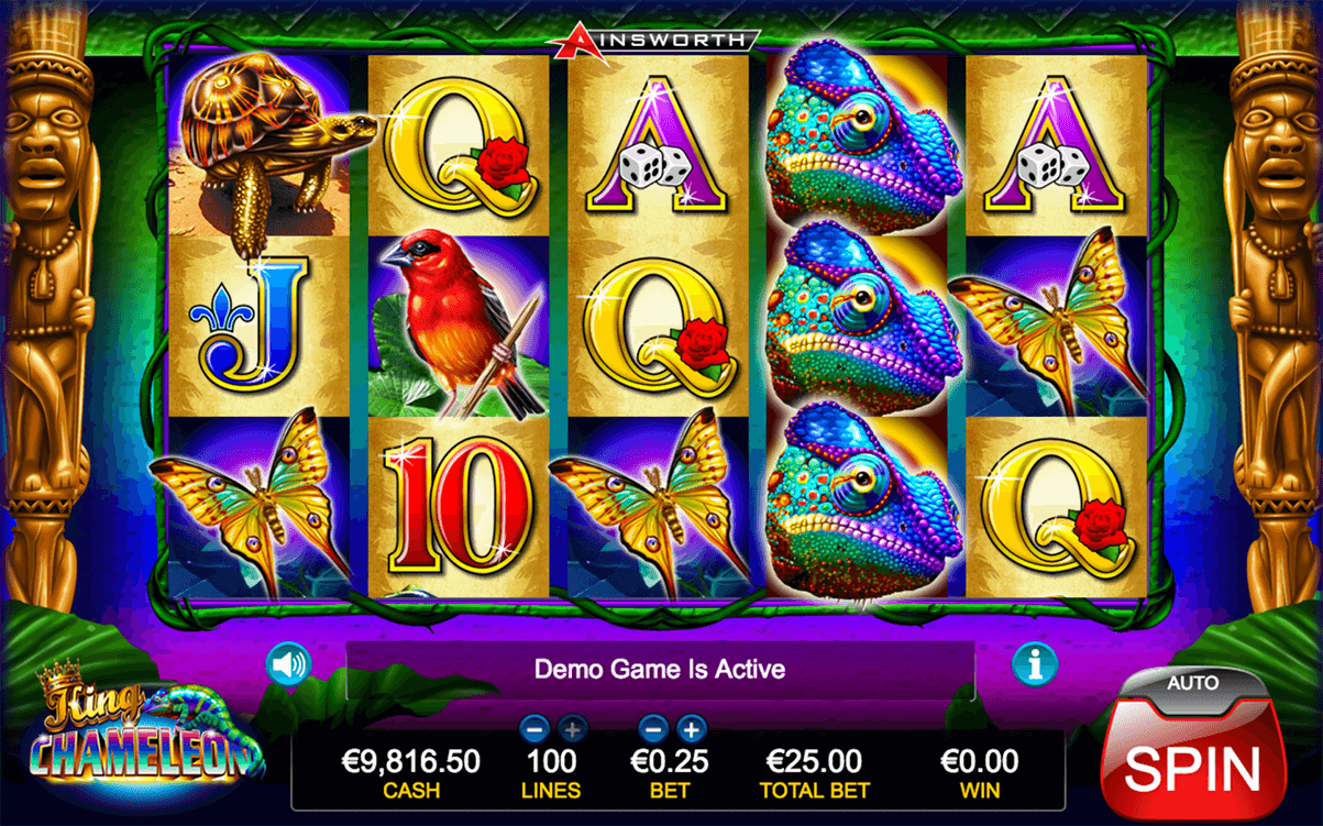 king chameleon ainsworth casino slots 
