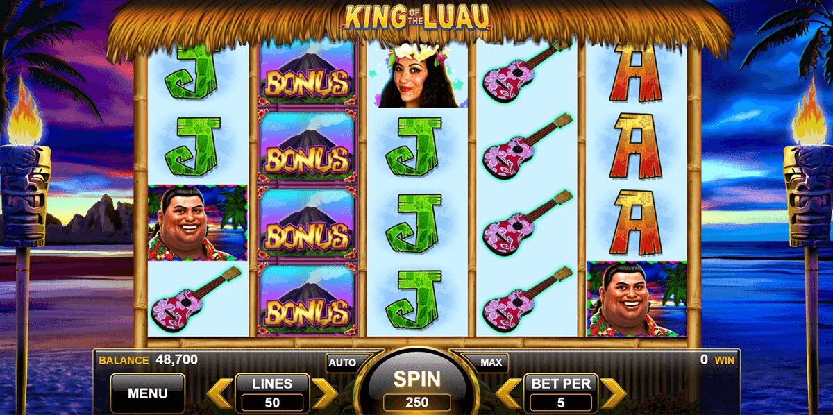 king of the luau spin games casino slots 