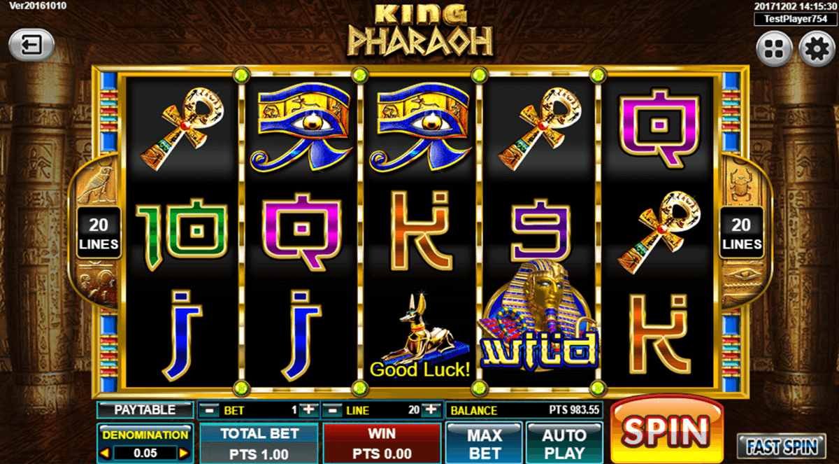 king pharaoh spadegaming casino slots 