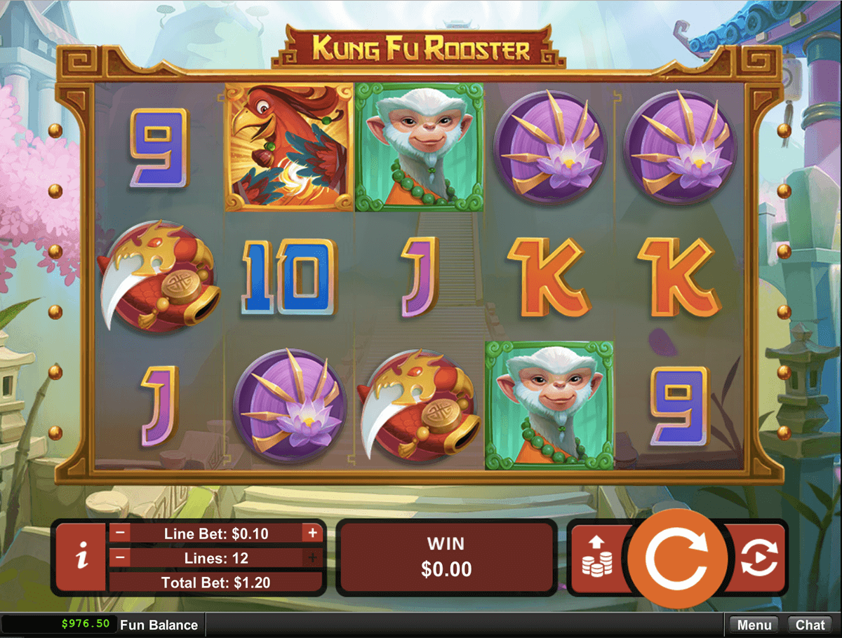 kung fu rooster rtg casino slots 