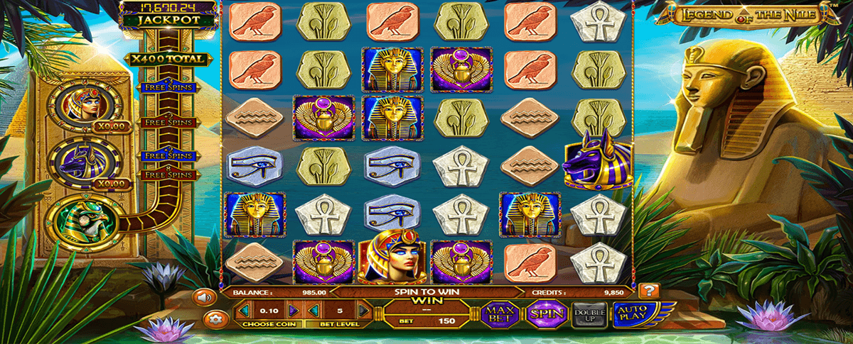 legend of the nile betsoft casino slots 