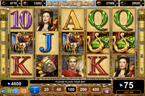 Legendary Rome Egt Casino Slots 