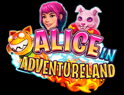 Alice In Adventureland Fantasma Games Slot Game 