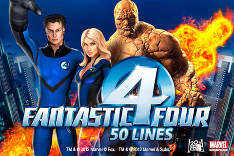 Fantastic Four 50 Lines Playtech 