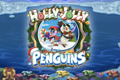 Holly Jolly Penguins Microgaming Slot Game 