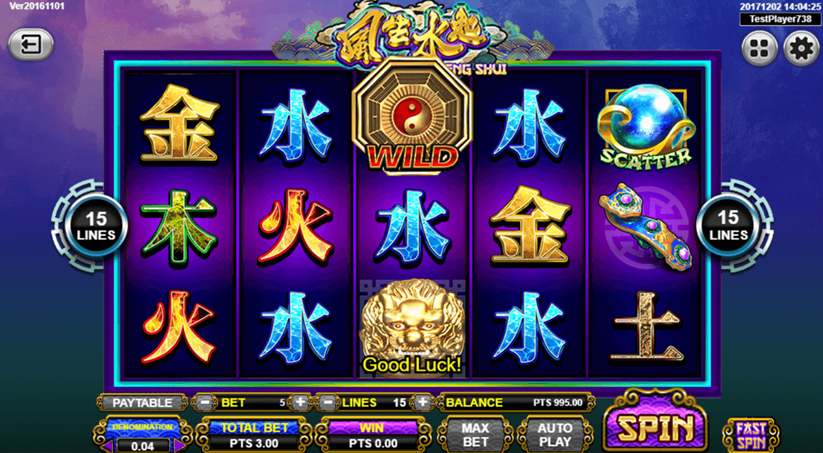 lucky feng shui spadegaming casino slots 