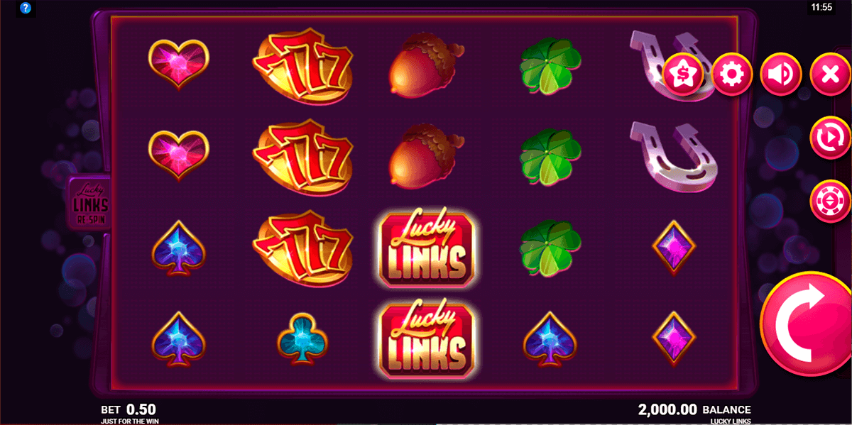 lucky links just for the win casino slots 