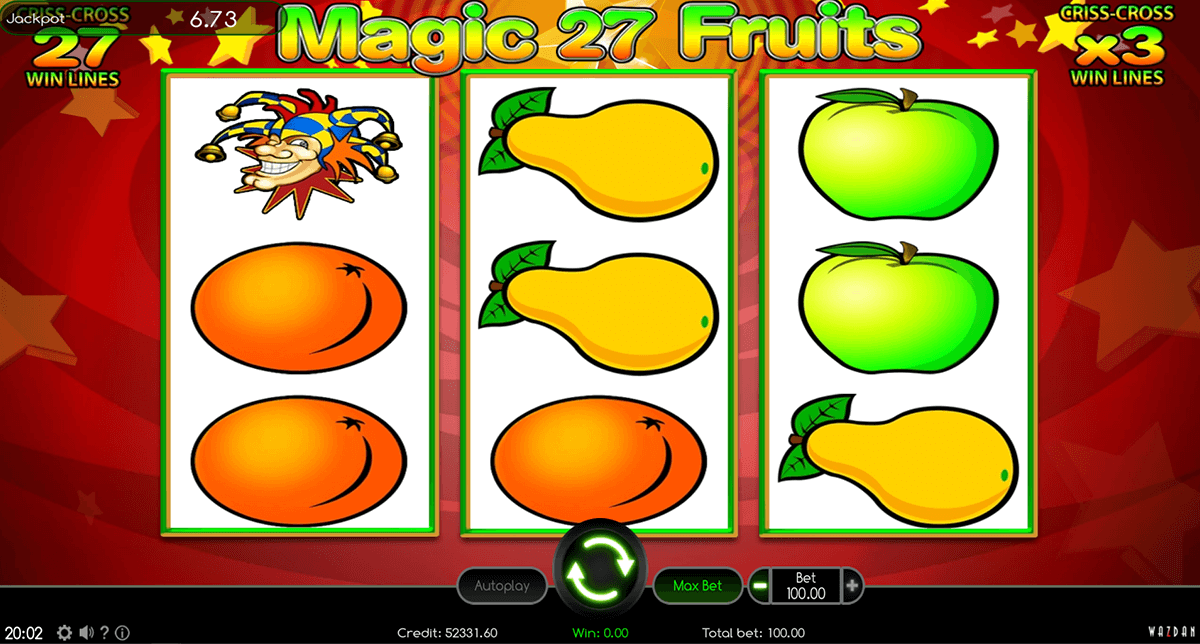 magic fruits 27 wazdan casino slots 