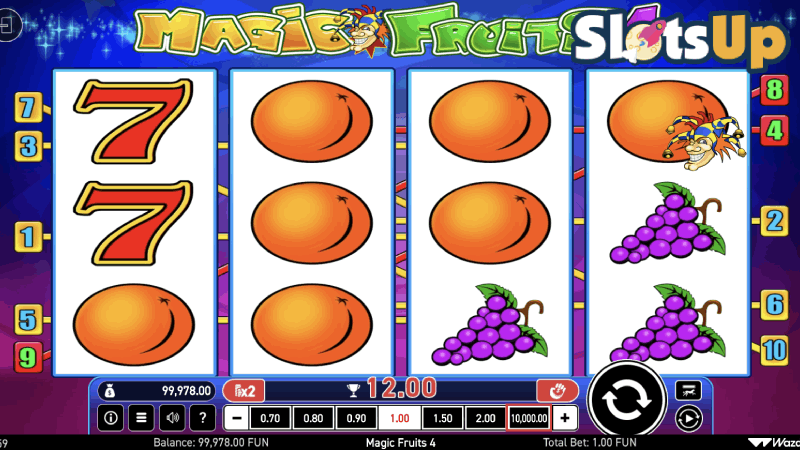Magic Fruits 4 Free Slot Demo 