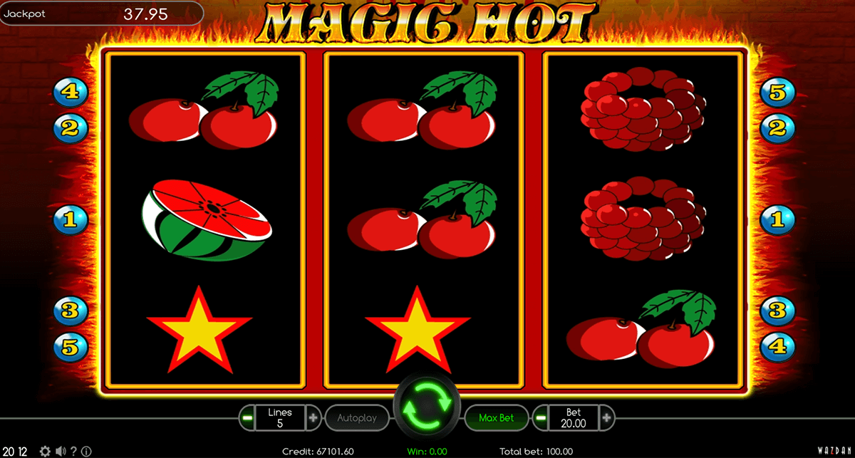 magic hot wazdan casino slots 
