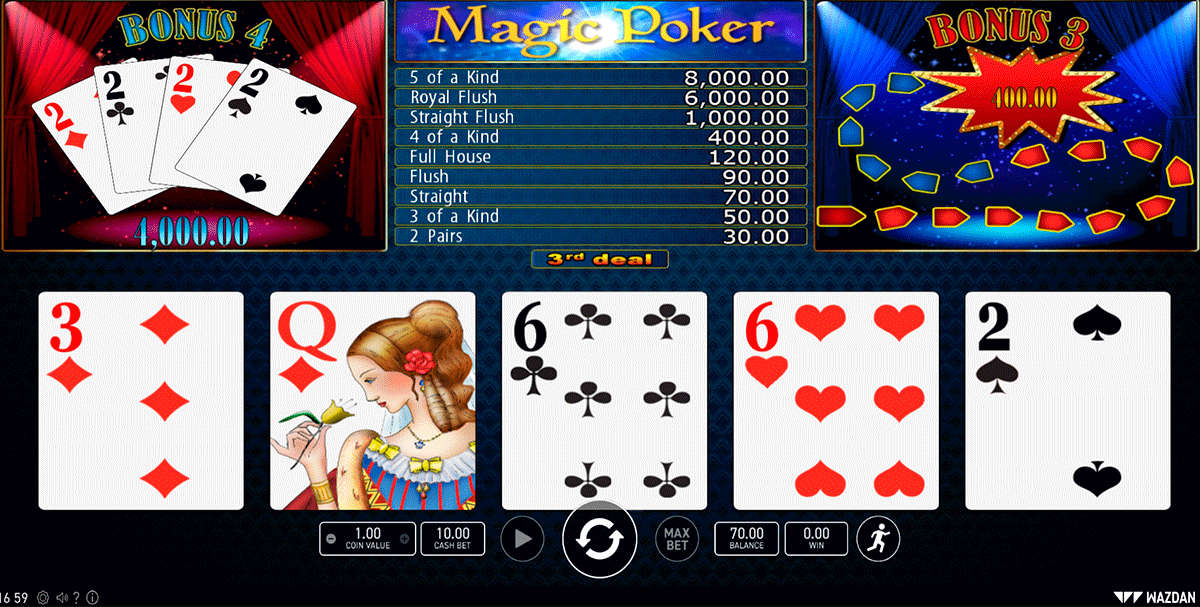 Magic Poker Wazdan 