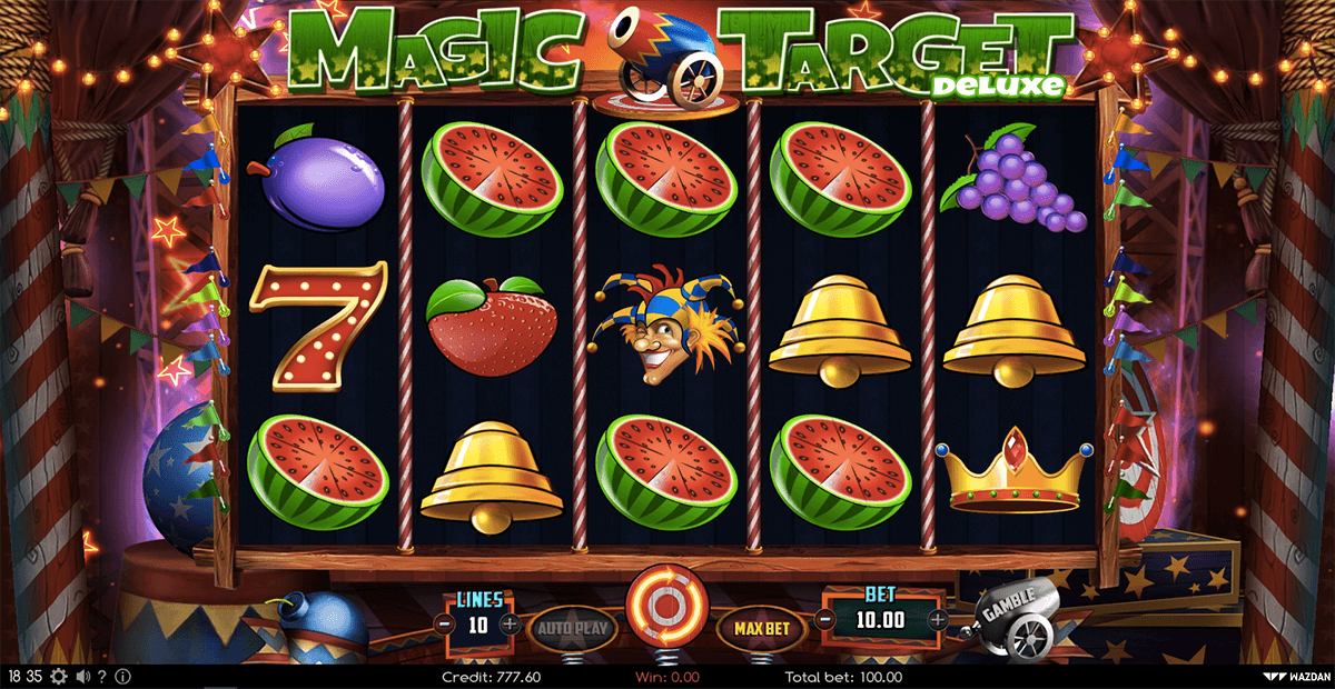 magic target deluxe wazdan casino slots 