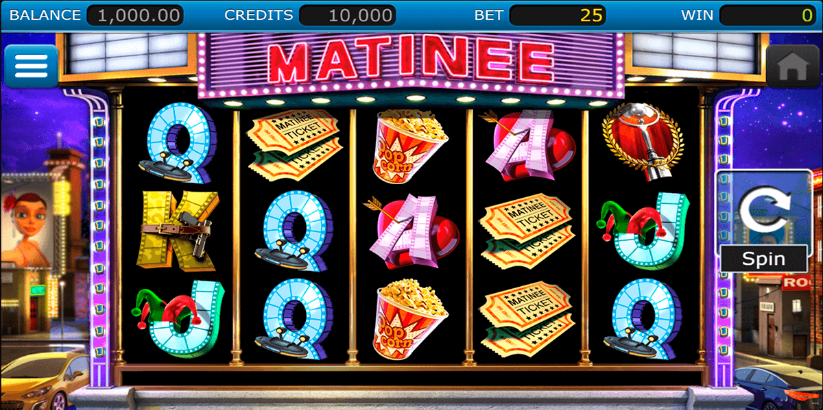 matinee nucleus gaming casino slots 