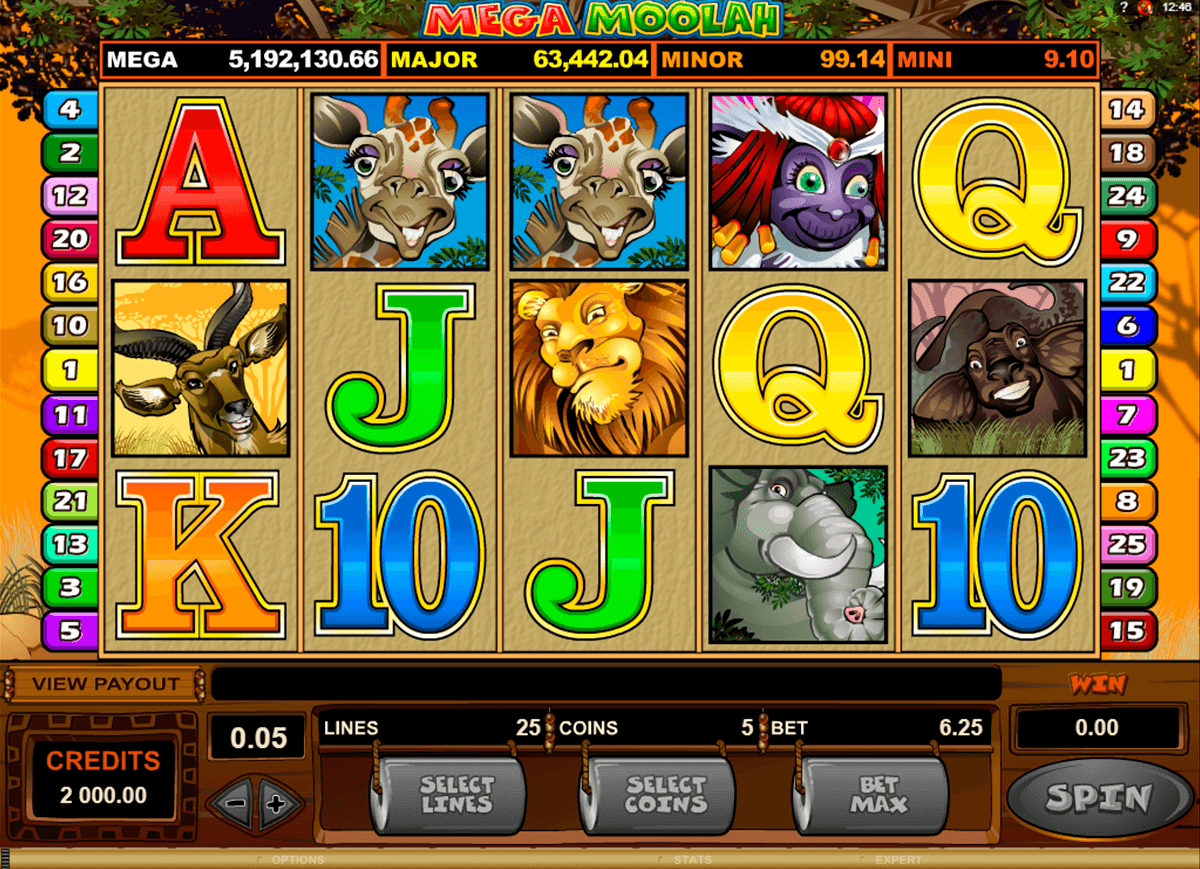 mega moolah microgaming casino slots 