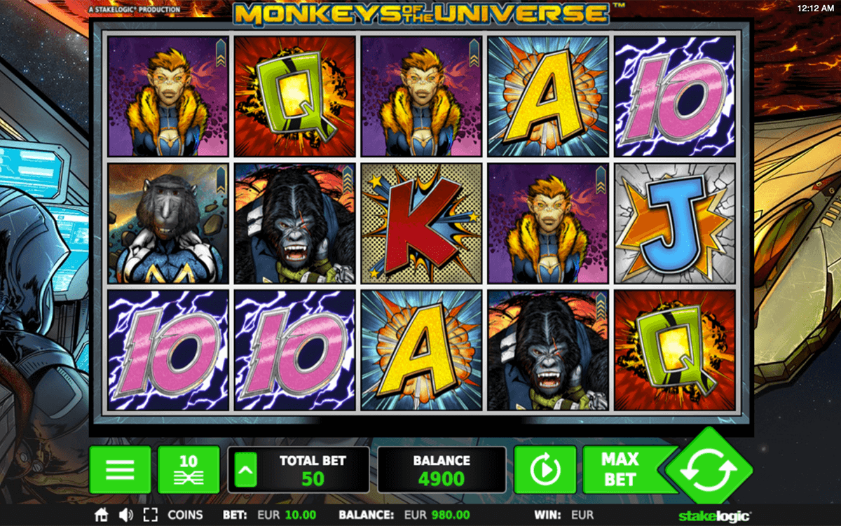 monkeys of the universe stake logic casino slots 