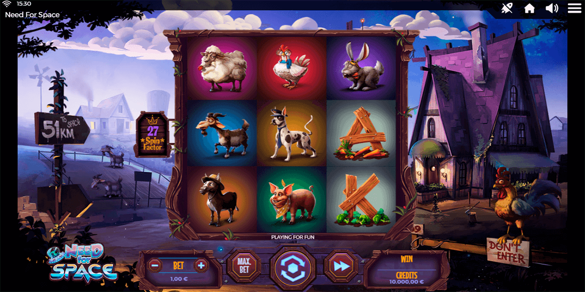 need for space spinmatic casino slots 