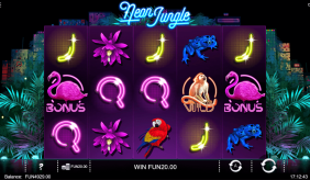 Neon Jungle Iron Dog Casino Slots 