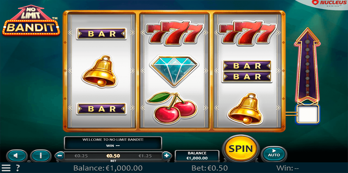 no limit bandit nucleus gaming casino slots 