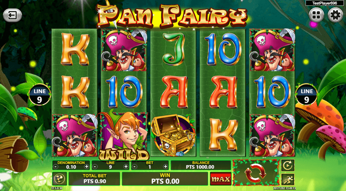 pan fairy spadegaming casino slots 