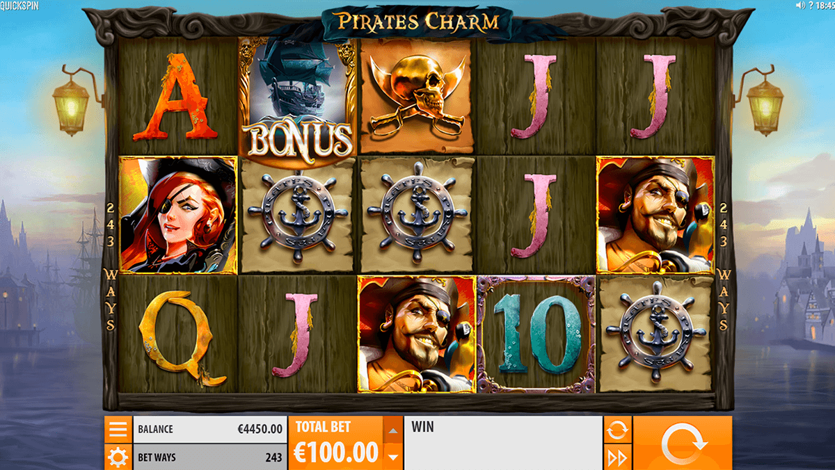 pirates charm quickspin casino slots 