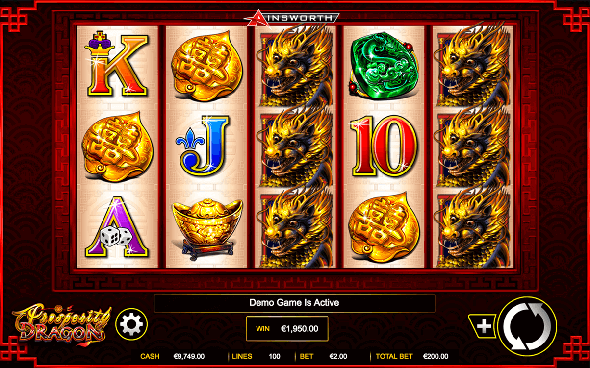 prosperity dragon ainsworth casino slots 