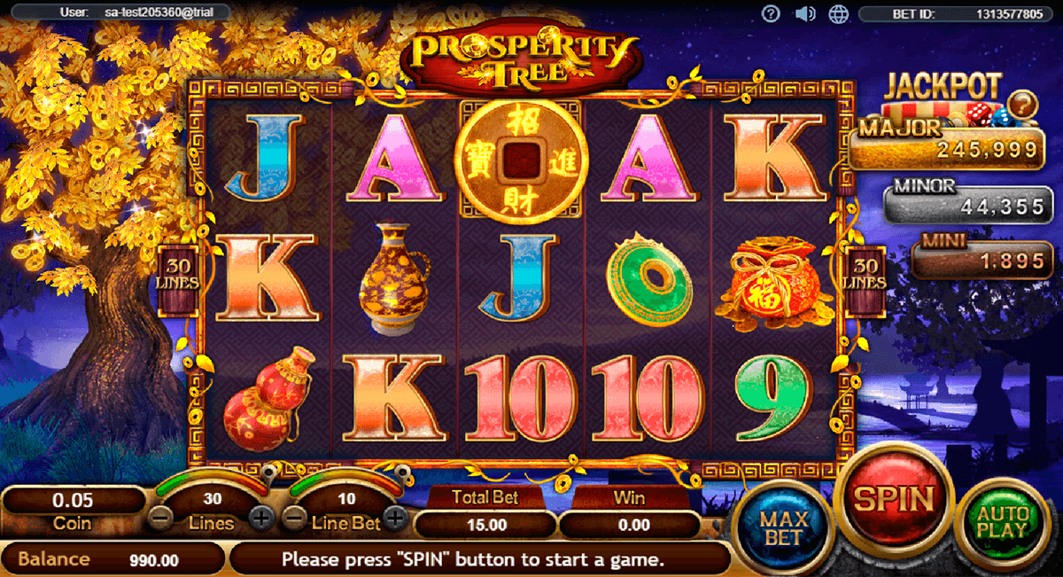 prosperity tree sa gaming casino slots 