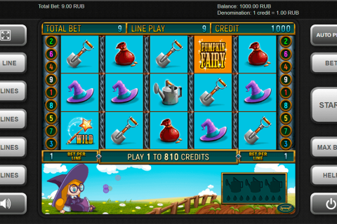 Pumpkin Fairy Igrosoft Casino Slots 