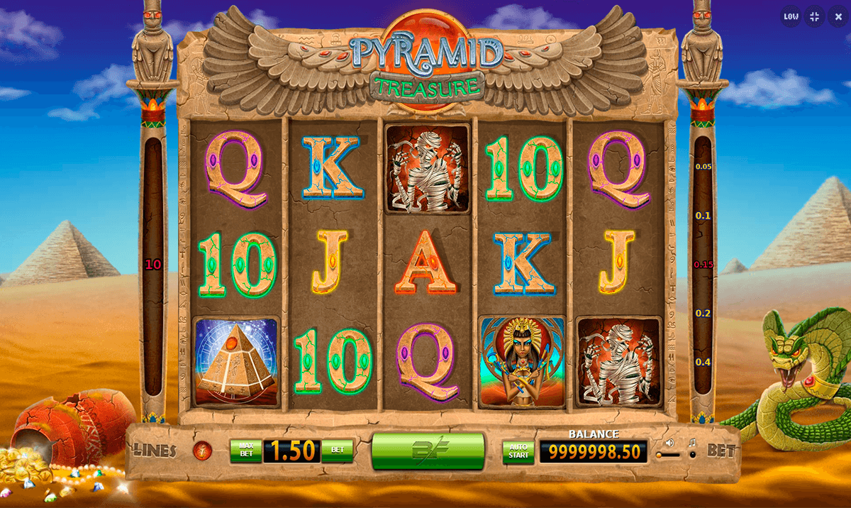 pyramid treasure bf games casino slots 