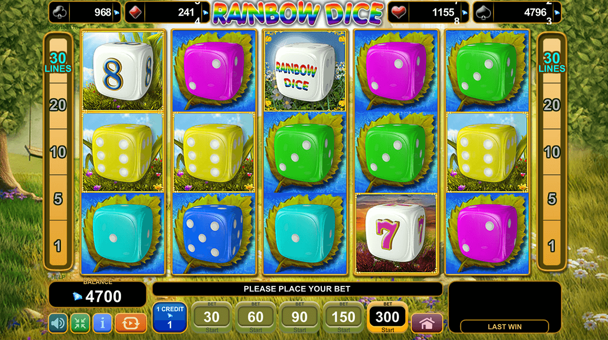 rainbow dice egt casino slots 