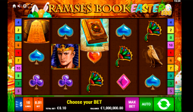 Ramses Book Easter Egg Gamomat Casino Slots 