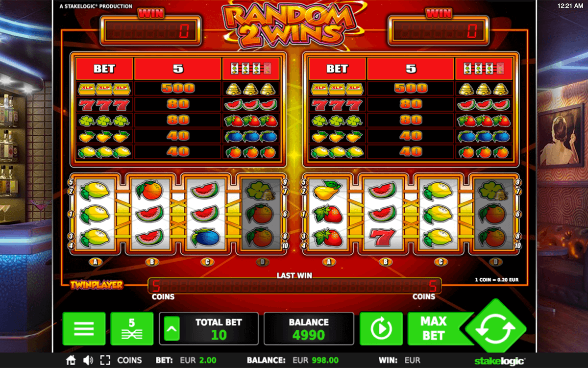 random 2 wins stake logic casino slots 