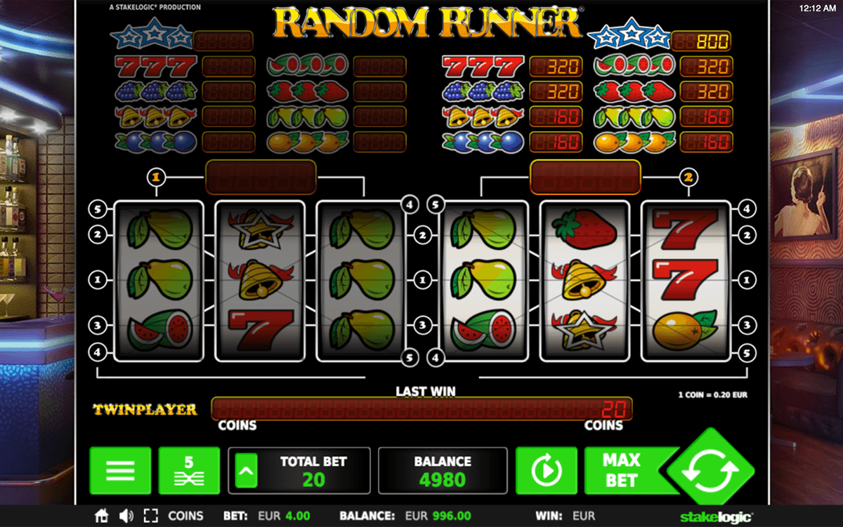 random runner stake logic casino slots 