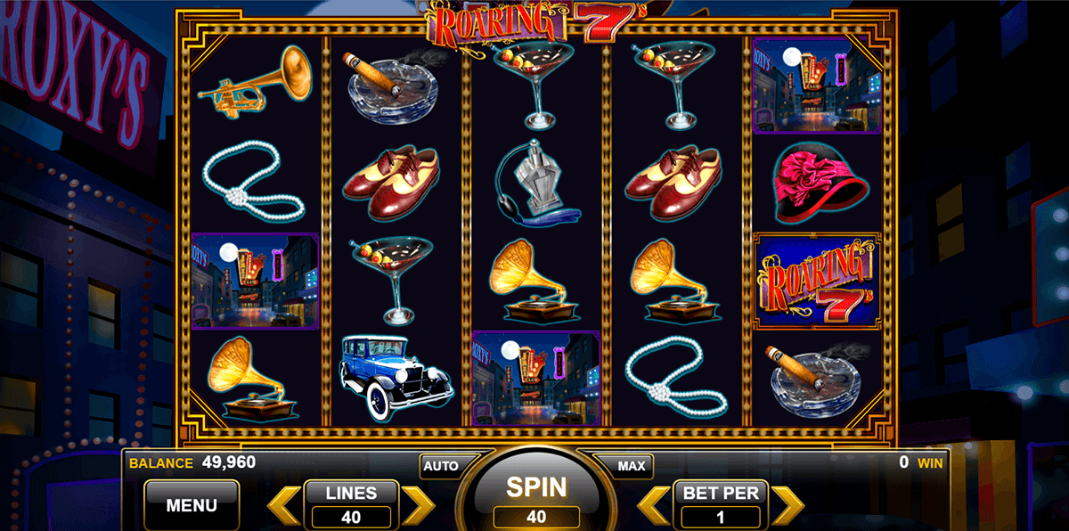 roaring 7s spin games casino slots 