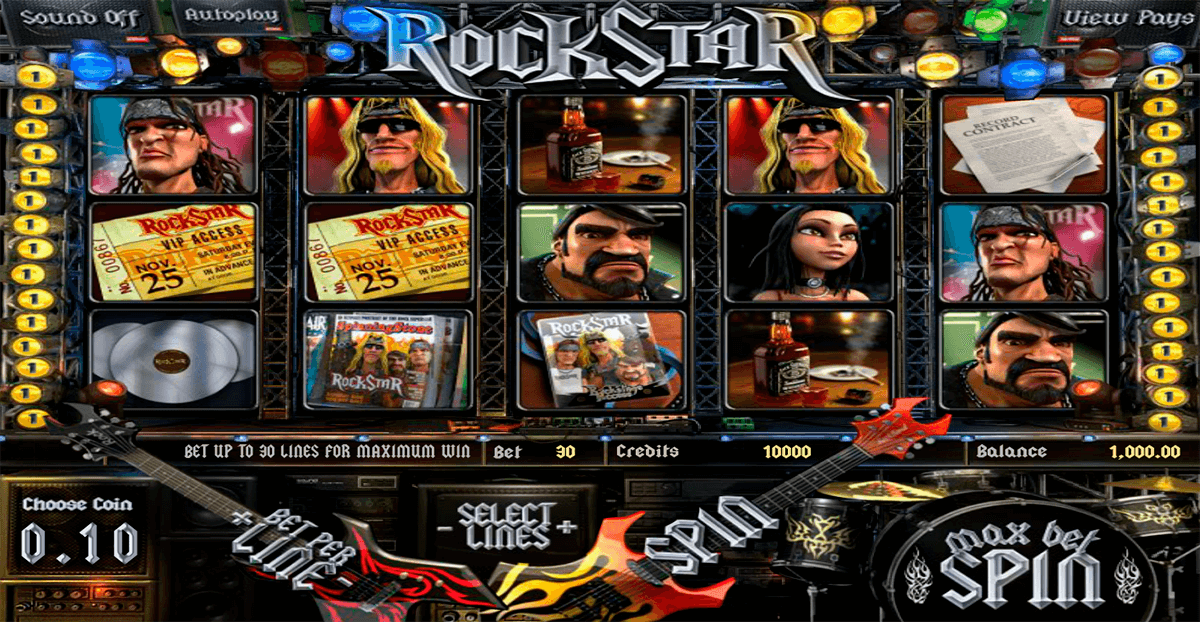 rock star betsoft casino slots 